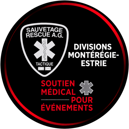 Sauvetage A.G. – Divisions Montérégie–Estrie – Soutien médical pour événements